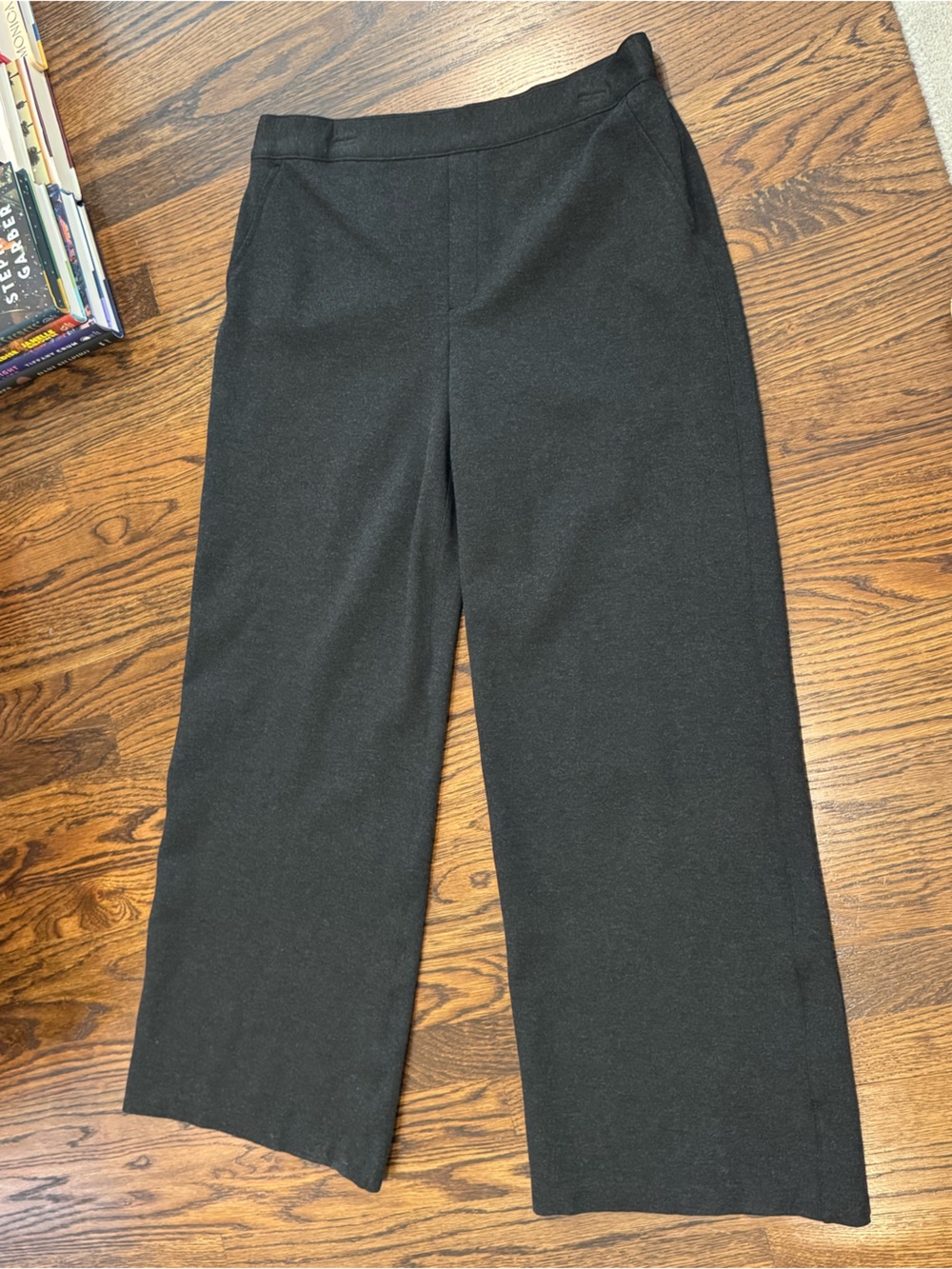 SPANX XL Gray Wide Leg Pants